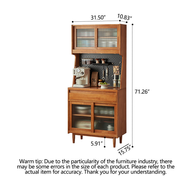 Modern Simple Multi-Functional Large Capacity Pantry Cabinet