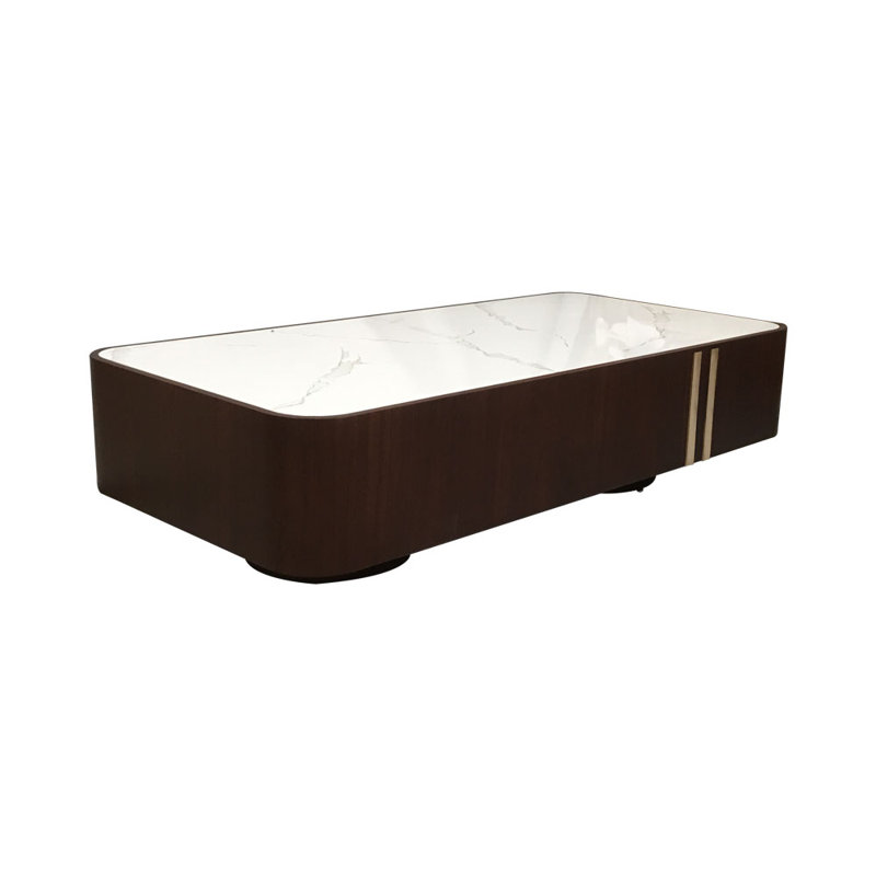 Lellie Pedestal Coffee Table