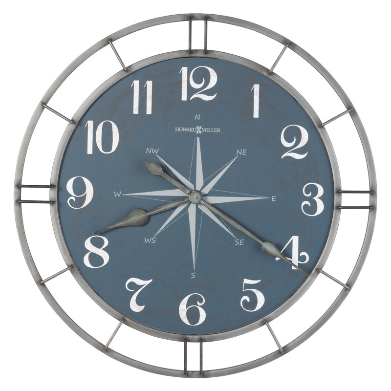 Metal Analog Wall Clock