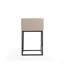 Tabouret de comptoir rembourré en métal Embassy-520227258