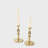  Holiday Accents Brass 6" Candlesticks – Set of 2-1938949057