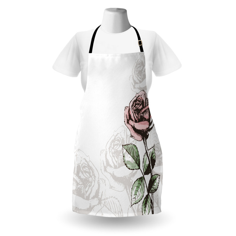 Tablier floral