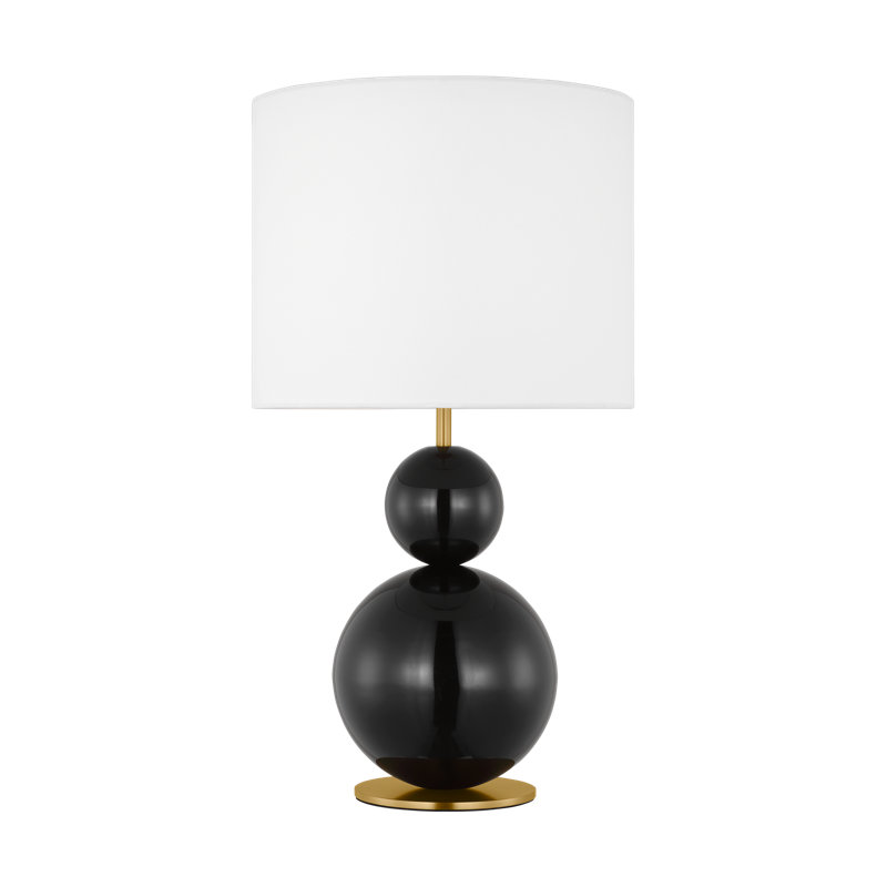 Suki Table Lamp, Gloss Black