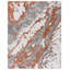 Tapis gris / rouille Wojtowicz-612847940
