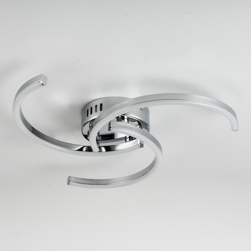 Kentmere LED Flush Mount, Chrome