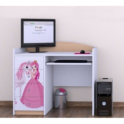 Lime 100cm Computer Desk