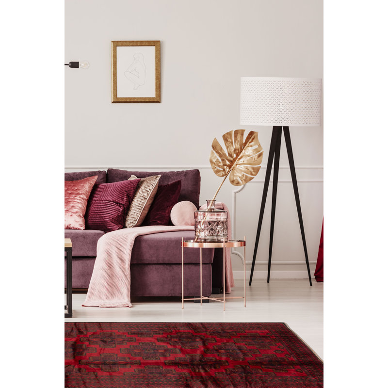 Tapis rouge Teimani 6 pi 2 po x 10 pi 4 po