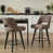 Black Footrest - Brown