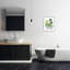 «Mixed Plant Leaves Antique Bath Tubing Grey Giclee», art mural texturé par Grace Popp-1973435247-1973435242
