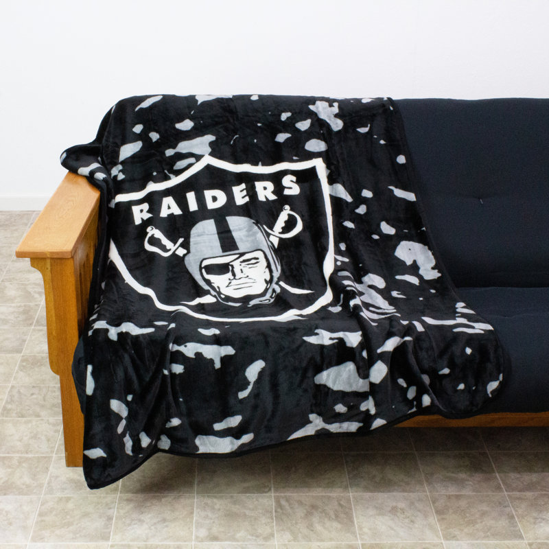 Jeté NFL ultra doux 60 po x 50 po, Oakland Raiders