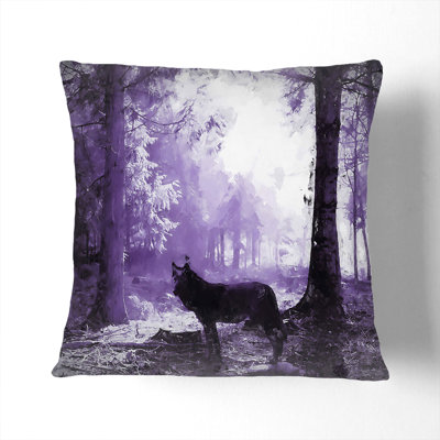 Floral Square Cushion