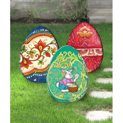 Manufactured Wood Easter Decoration