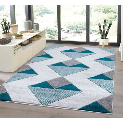 Geometric Indoor / Outdoor Area Rug