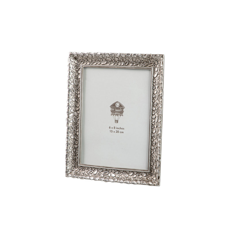 RESIN PHOTOFRAME 15X20 CM, Silver