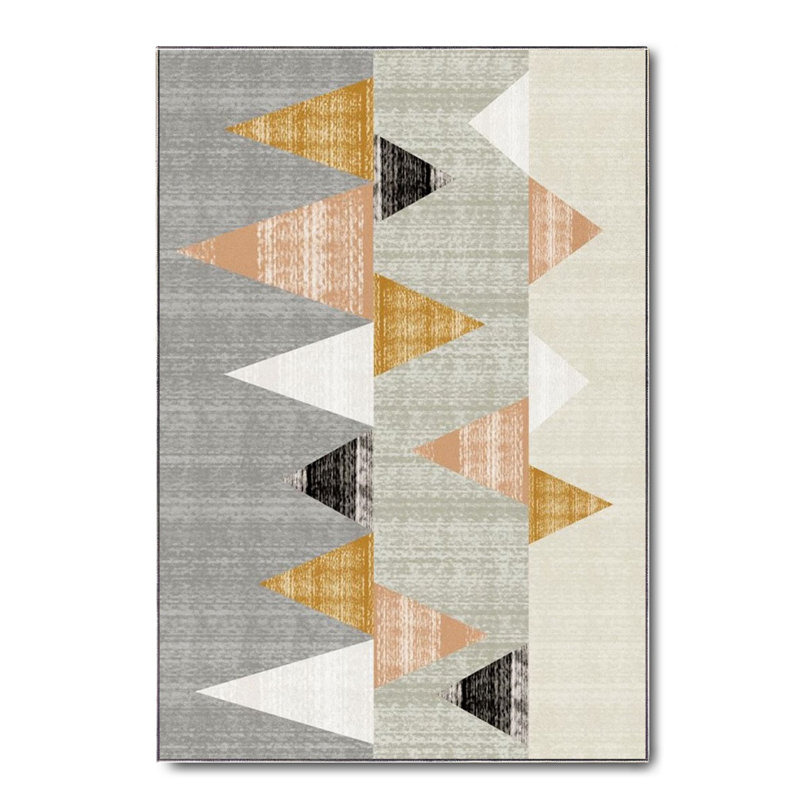 Tapis en coton Kaliyah, Carré 6 pi 7 po