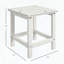 Table de bout Adirondack en PEHD résistant aux intempéries Outsunny
