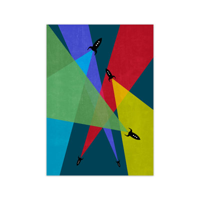 Rocket Bedroom B - Print