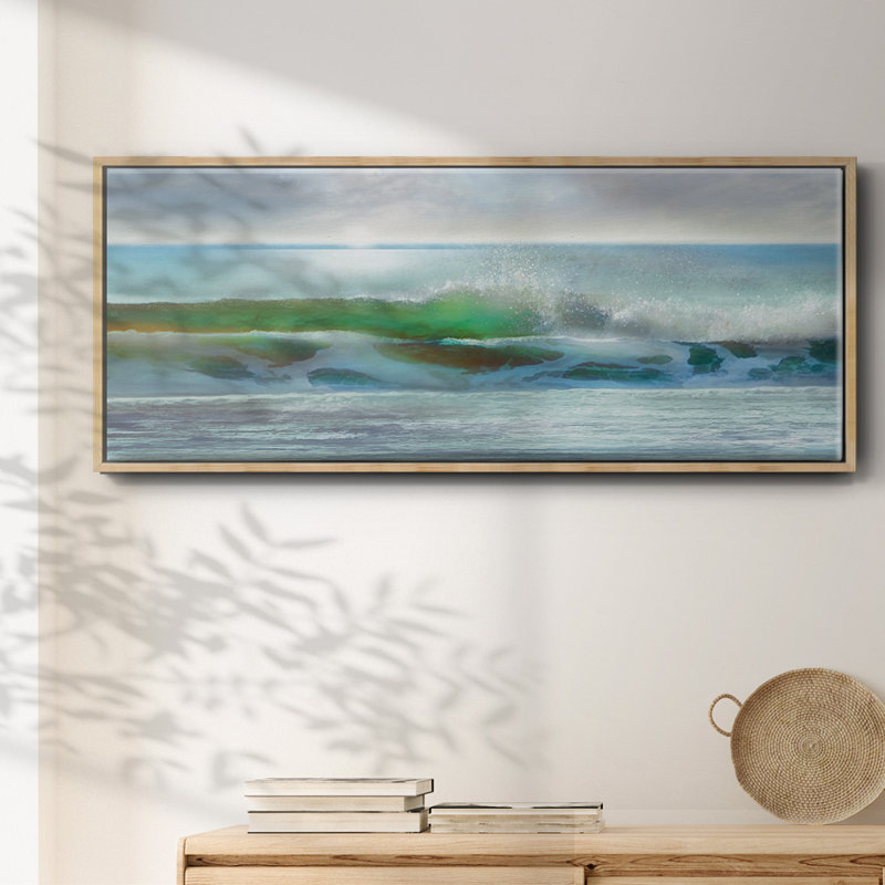 Shining- Framed Canvas