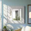 Miroir mural Coastal Farmhouse