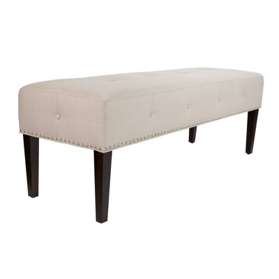 Hitchens Polyester Blend Upholstered Bench