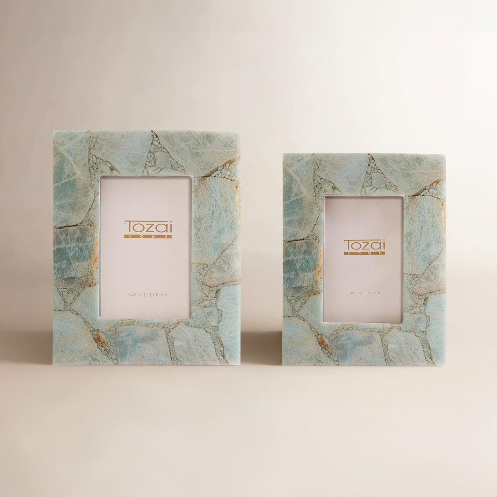 Agate 4" x 6" Picture Frame, Green
