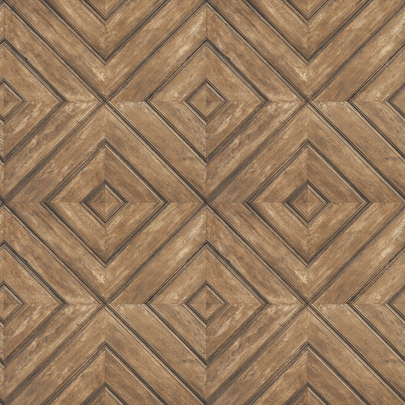 Sidmouth 10m x 52.8cm Matte Wallpaper Roll, Brown