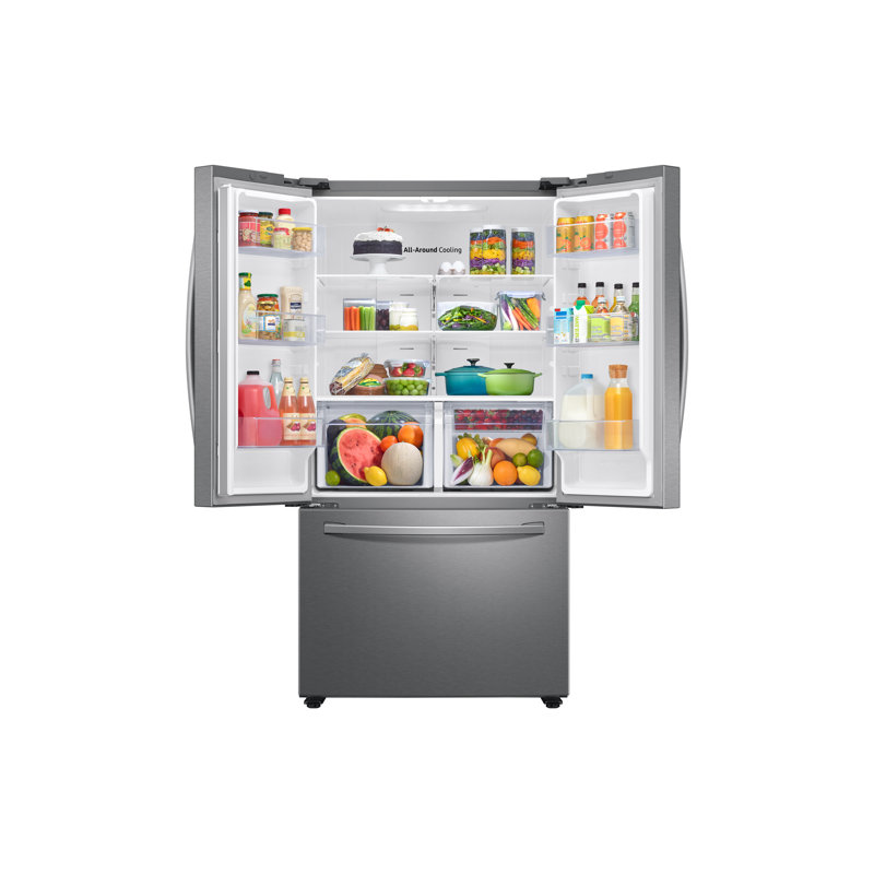 Réfrigérateur 36 po à porte française et réfrigérateur 28,2 pieds cubes Smart Energy Star