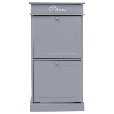 6 Pair Flip Down Shoe Storage