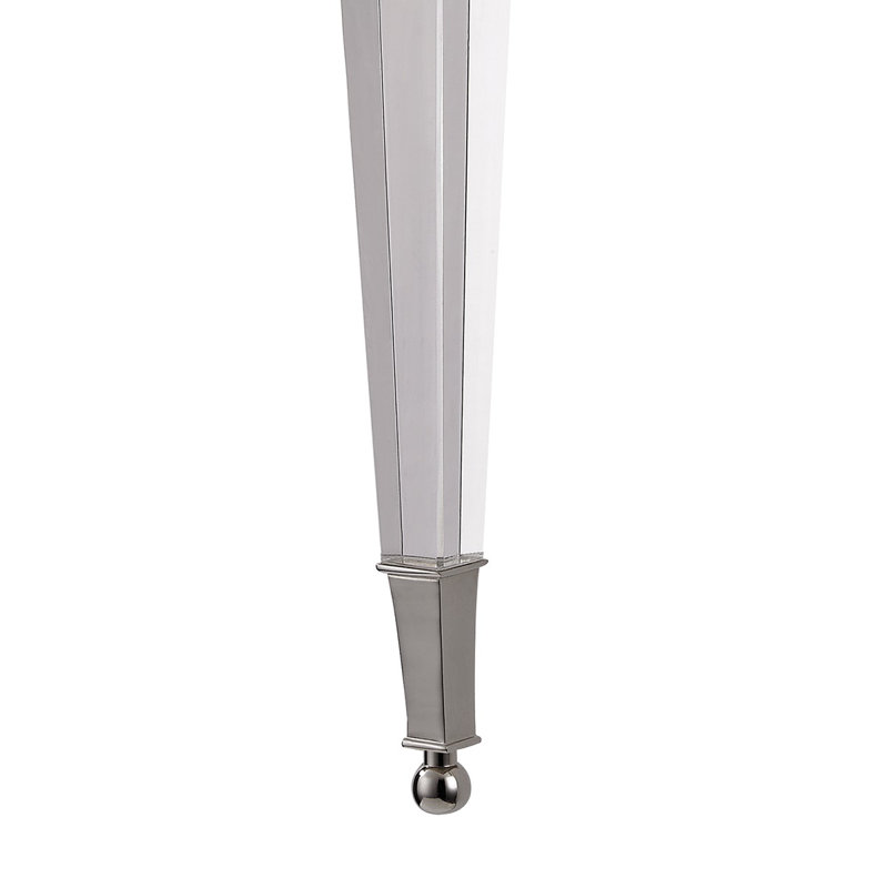 Ruskin 1 - Light Wallchiere, Polished Nickel
