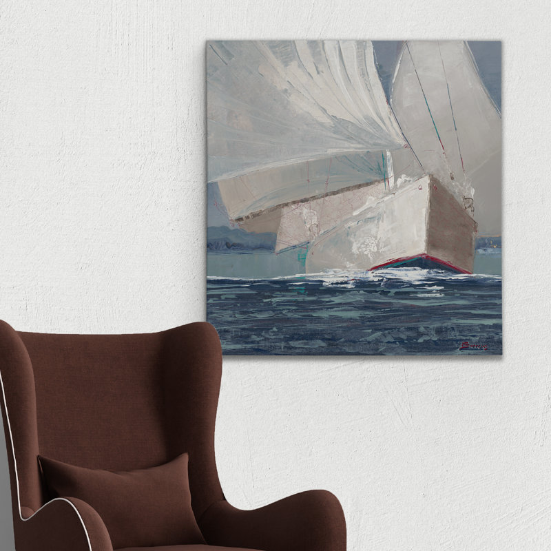 « run, jeanne, run », reproduction d’art sur toile tendue, H 40 po x l 40 po x P 1 po