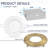 4 in. Tunable 10 W Air-Tight IC Rated LED Canless Standard Recessed Lighting Kit