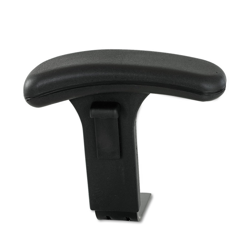 Black Adjustable Height T-Pad Arms for Big & Tall Chairs