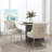 Farr Velvet Upholstered Side Chair With Silver Legs-1079766507
