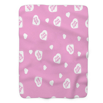 Couverture rose de qualité supérieure 1 pièce