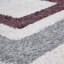 Moodi Modern Shaggy Area Rug Geometric Border Design-122425642-122009962