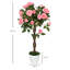 90cm Faux Rose Tree Plant in Pot-875433519