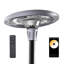 App UFO-Round à énergie solaire à énergie solaire / télécommande pour le ciel extérieur foncé Dusk To Dawn 15W-73376410
