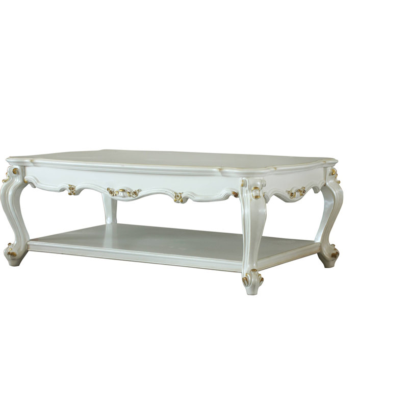 Coffee Table with Bottom Shelf