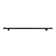 Modern Aluminum Handrail Grab Bar Kit, Adjustable Steel Brackets, Returns to Wall, Powder Coat