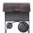Metal 2 Candle Indoor Outdoor Brown Wall Sconce Set