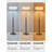 Modern Wrought Iron, Solid Wood and Glass Floor Lamp