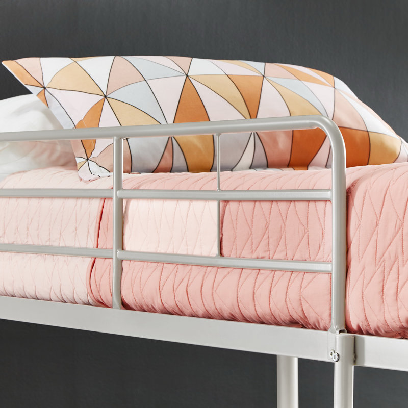 Inko Kids Twin Over Twin Bunk Bed, White