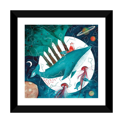 Renard et baleine IV - impression