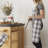 Wolsingham Plaid Cotton Apron Sets-1927098438
