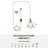 1-light Vintage Pedant Light Glass Pedant Lighting For Kitchen Island Living Room