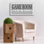 «Game Room House Rules II» par Cindy Jacobs, estampe numérique sur toile-1946541007