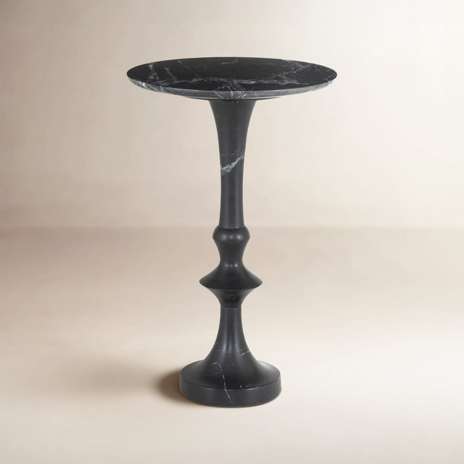 Ashaway End Table, Black/Gray