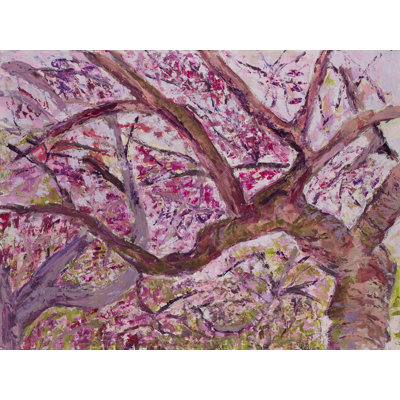 «Brooklyn Botanical Gardens in Bloom» par Diana Stelin - Peinture