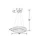 Mystic Single Light Metal Dimmable Chandelier