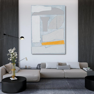 Ivy Bronx Delamater, Rob Gallery Wrapped Canvas Art Titled: Elements of the Chateau II